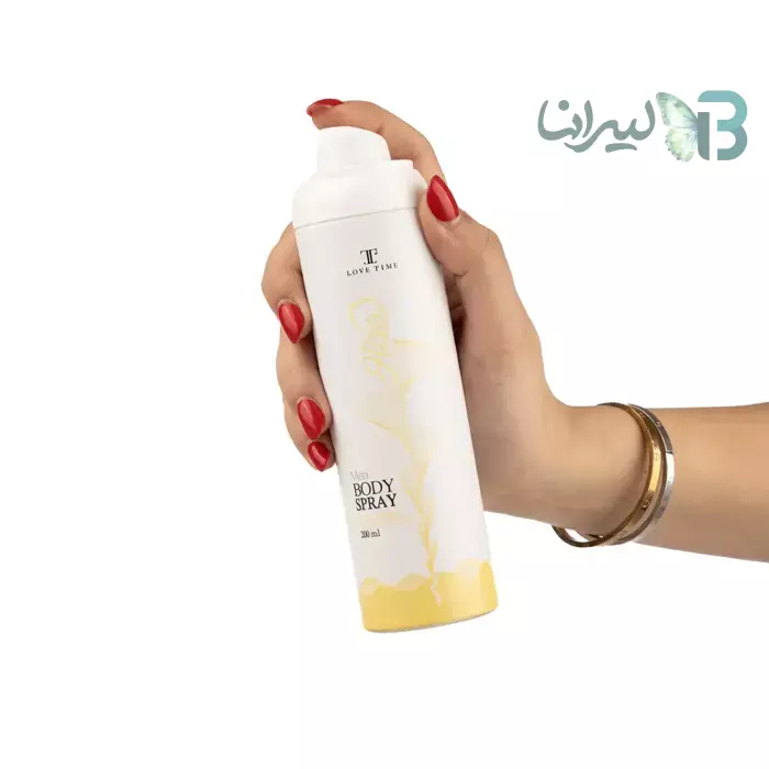 اسپری بدن لاو تایم مدل هیرا مردانه