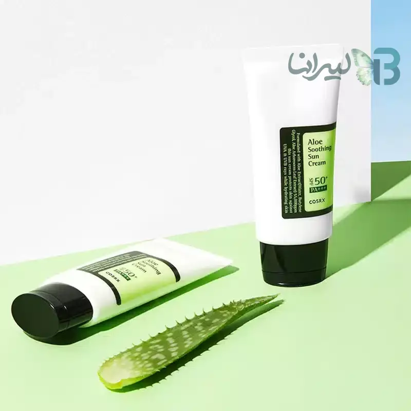 کرم ضدآفتاب آلوئه‌ورا کوزارکس - آبرسان و تسکین‌دهنده