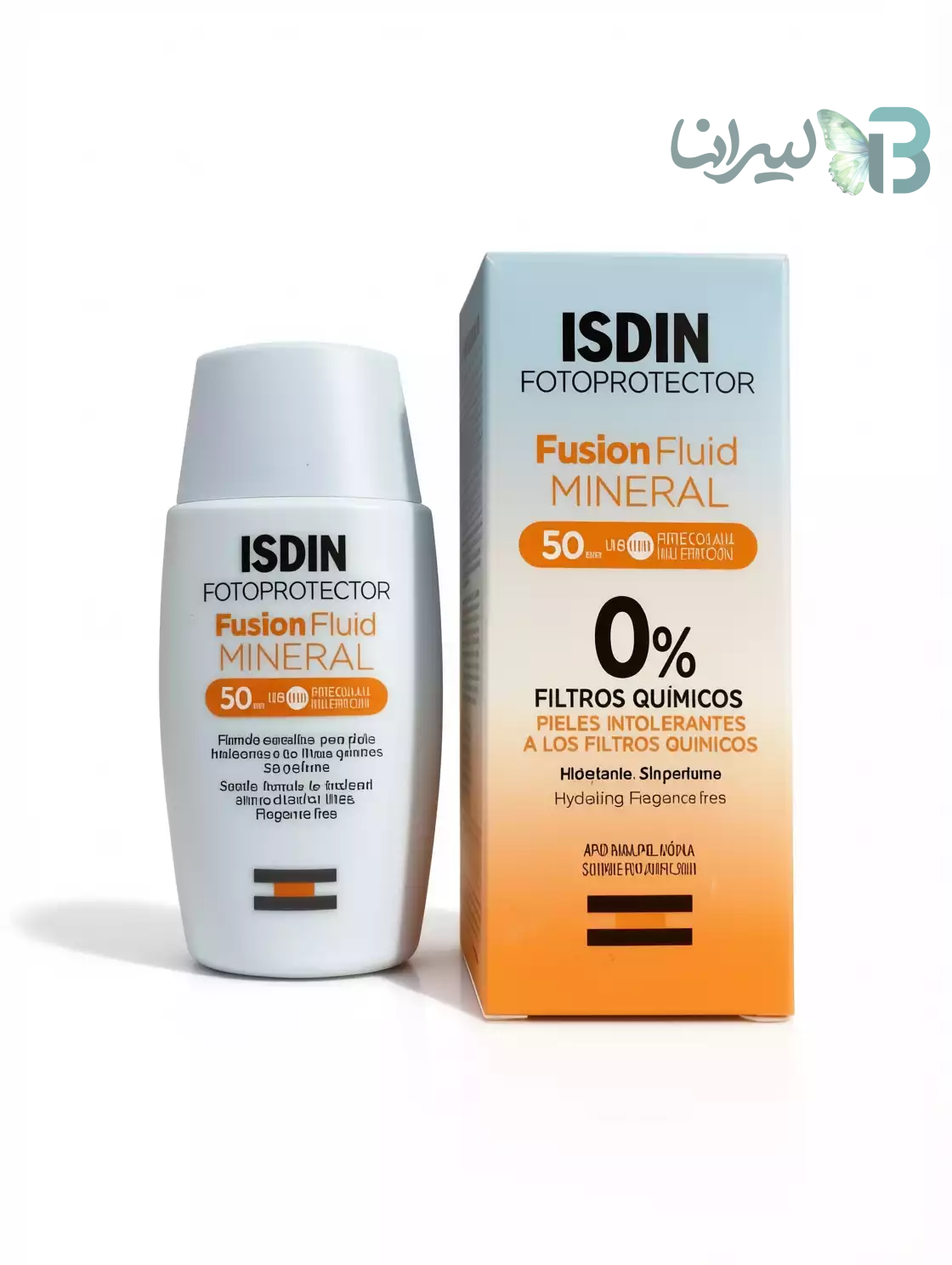 ضد آفتاب ایزدین Fusion Fluid Mineral | SPF 50 | حجم 50 میل