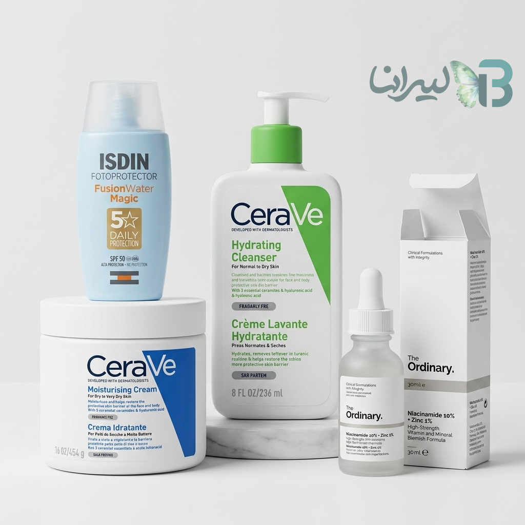 پک روتین پوست خشک درمانی (طلایی)