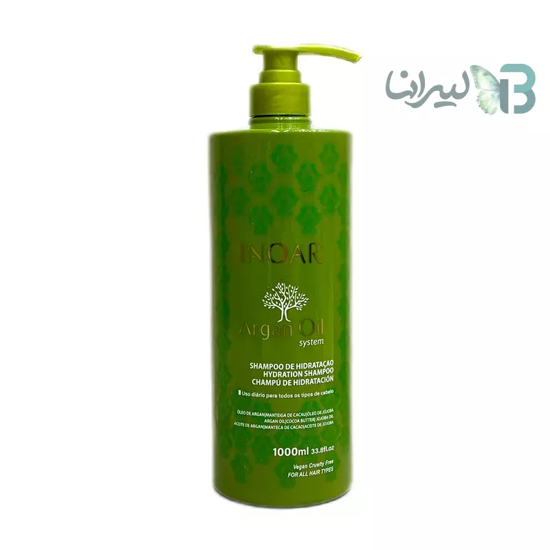 شامپو آرگان اینوار 1000 میل | Inoar Argan Shampoo