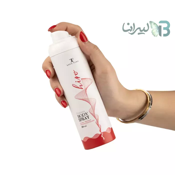 اسپری بدن لاو تایم مدل هیرو زنانه