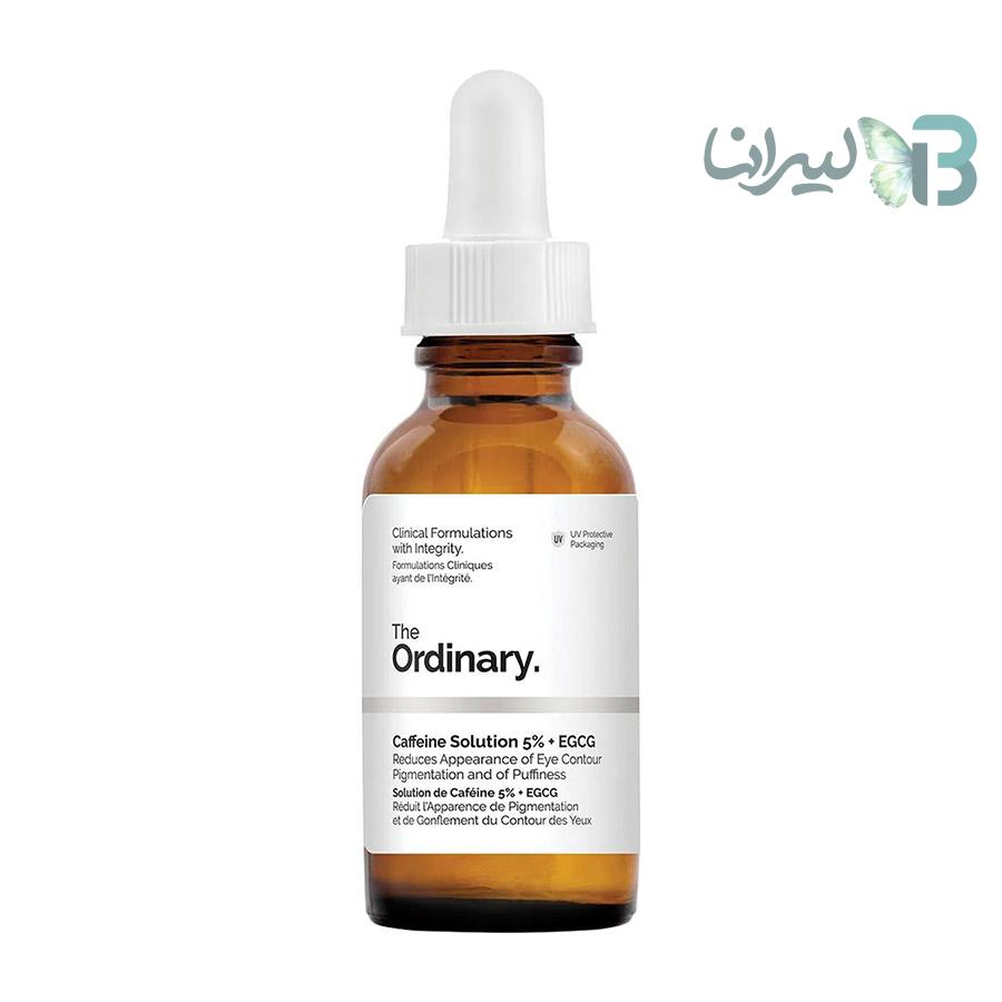 سرم دور چشم د اوردینری مدل Caffeine Solution 5% حجم 30 میلی لیتر