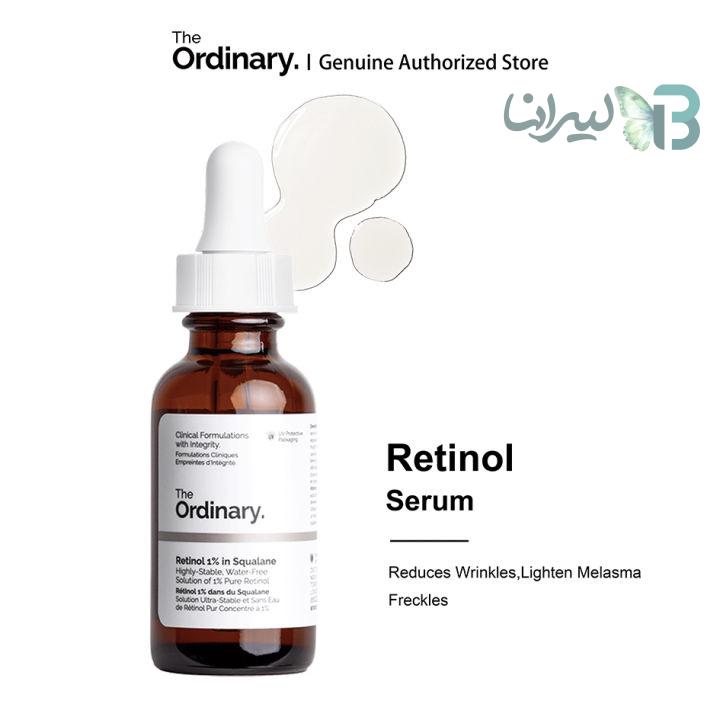 سرم ضد چروک اوردینری مدل Retinol 1% حجم 30 میلی‌لیتر