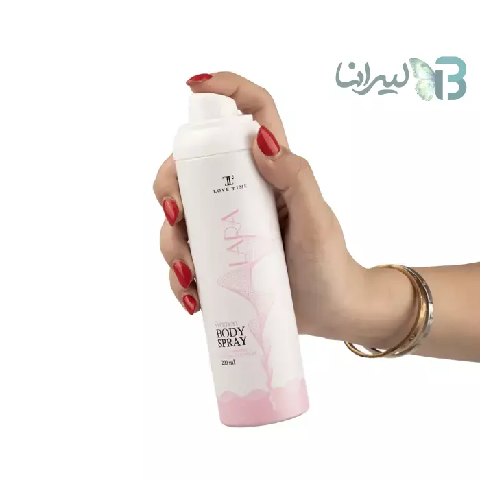 اسپری بدن لاو تایم مدل لارا زنانه