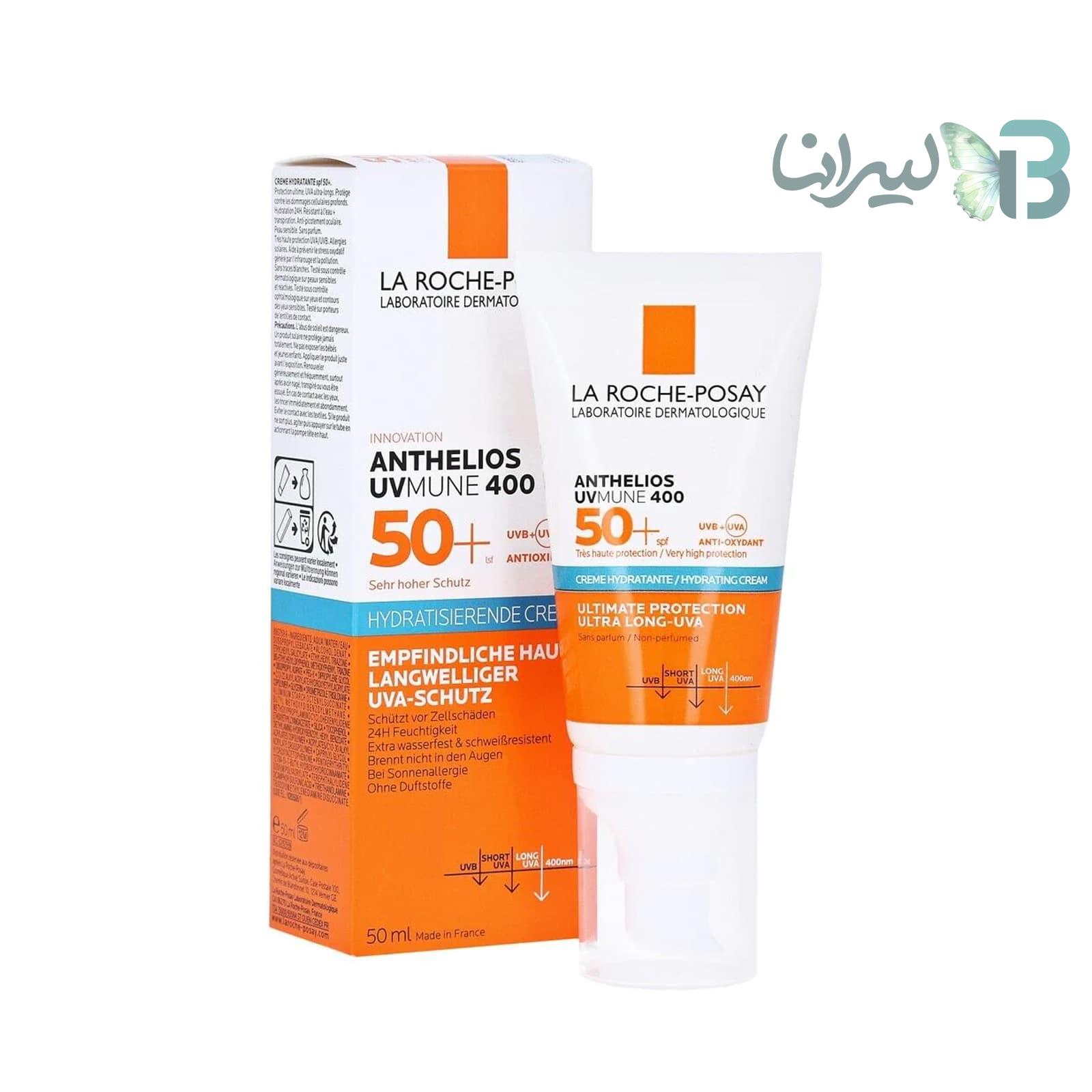 ژل کرم ضد آفتاب لاروش پوزای پوست چرب SPF50+