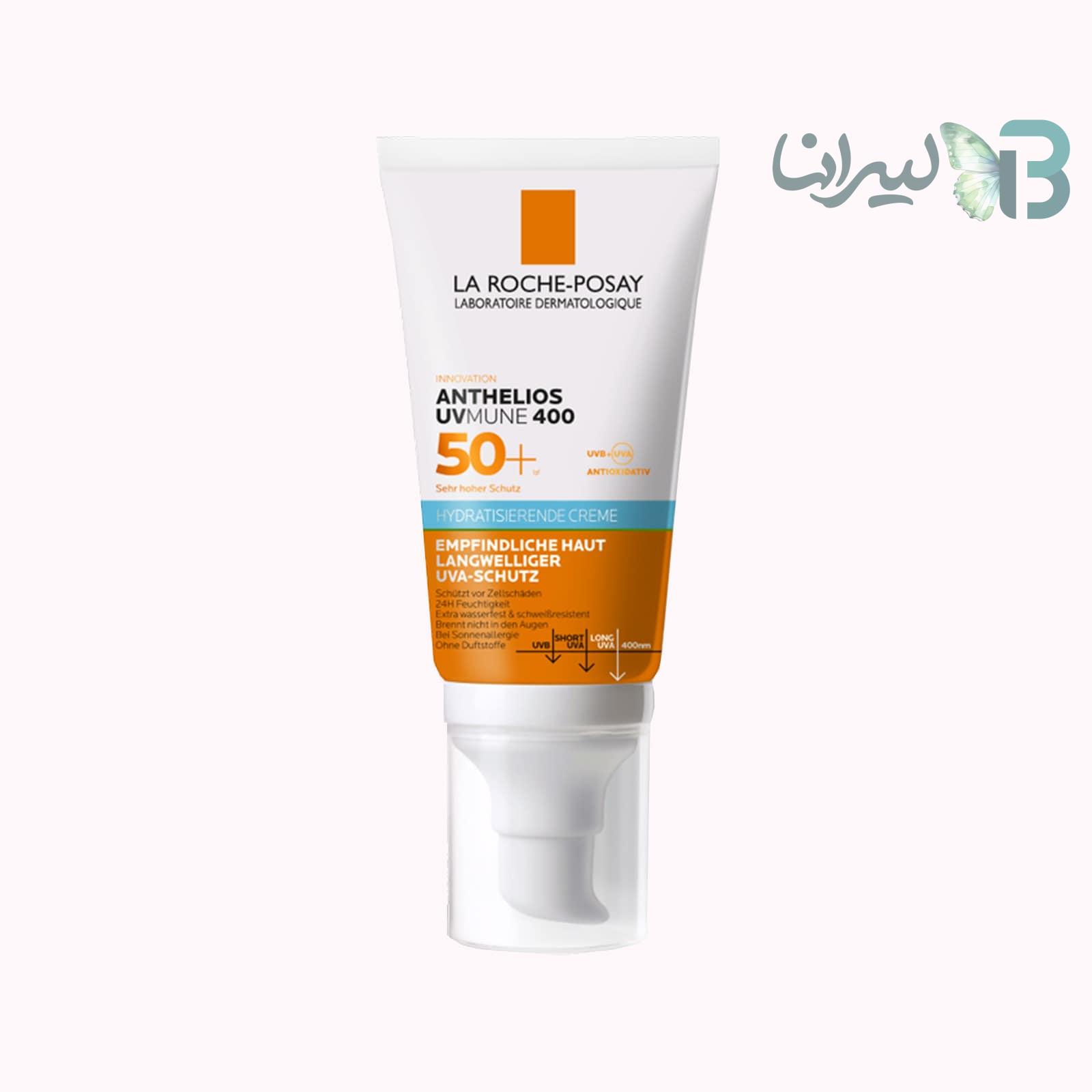 ژل کرم ضد آفتاب لاروش پوزای پوست چرب SPF50+