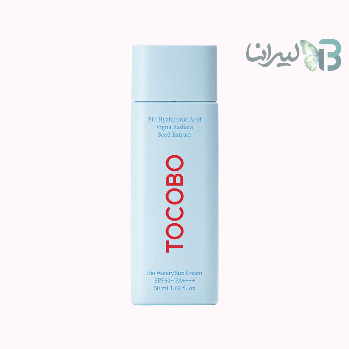 ضدآفتاب کرمی بیو واتری توکوبو SPF50 - هیالورونیک اسید