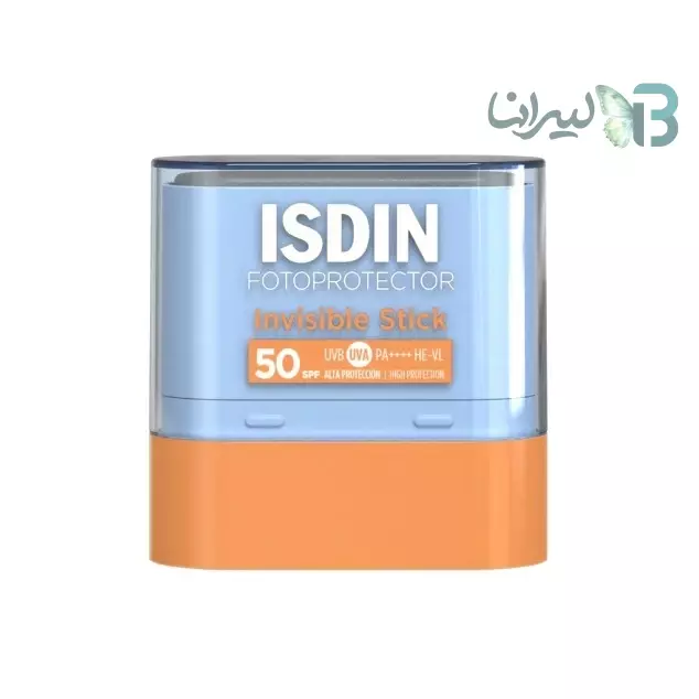 استیک ضدآفتاب بدون رنگ ایزدین spf 50 مدل Fotoprotector مناسب انواع پوست وزن 10 گرم