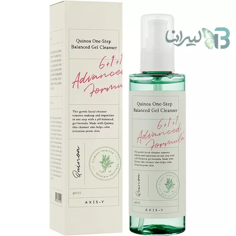 ژل شستشو صورت اکسیس وای مدل Quinoa One-Step حجم 180 میلی لیتر