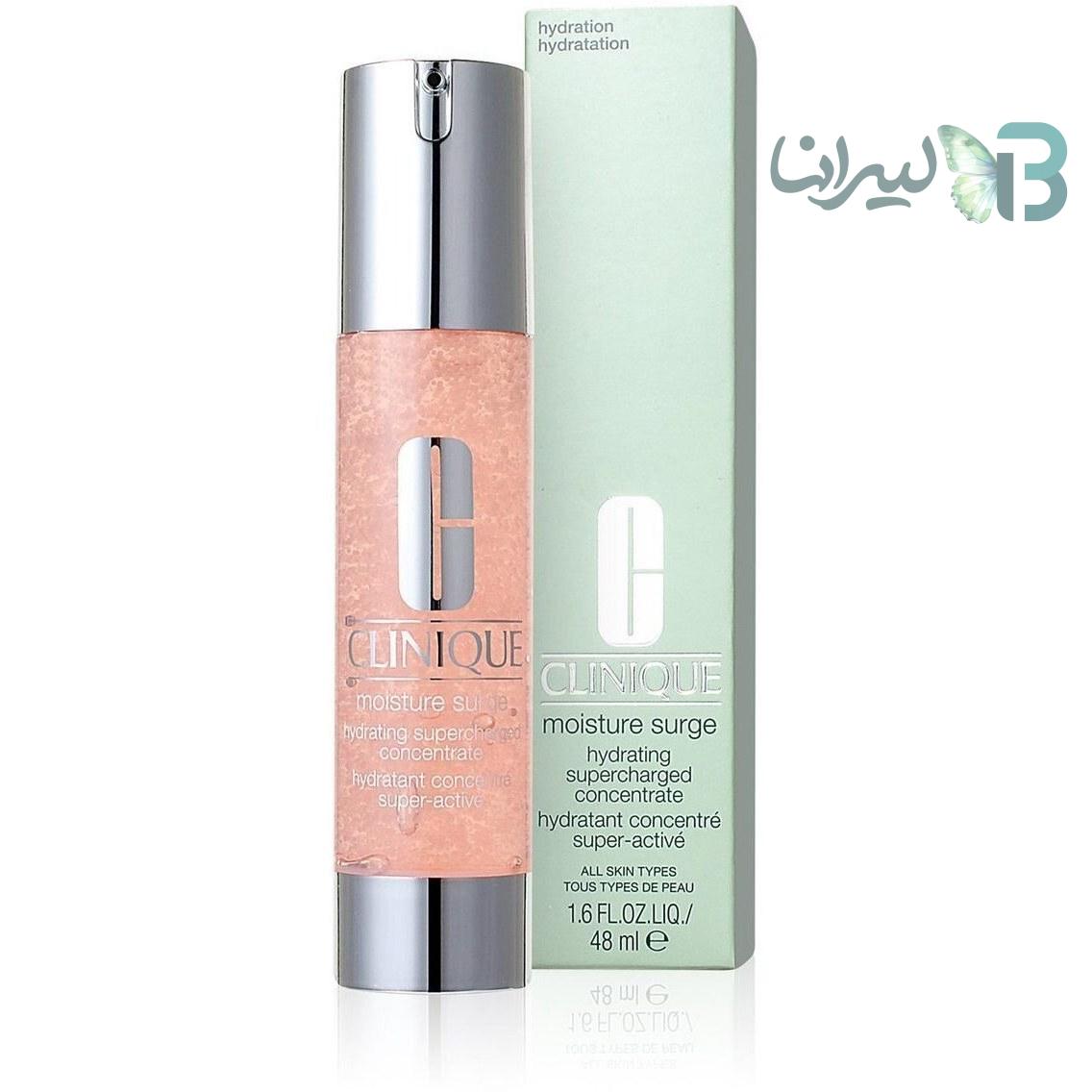 ژل آبرسان 72 ساعته کلینیک مدل Moisture Surge حجم 125 میلی‌لیتر