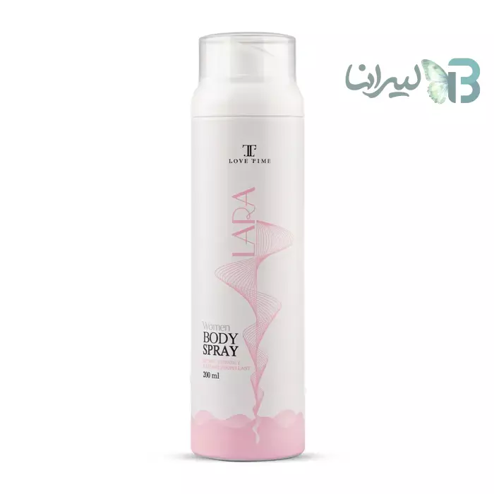 اسپری بدن لاو تایم مدل لارا زنانه