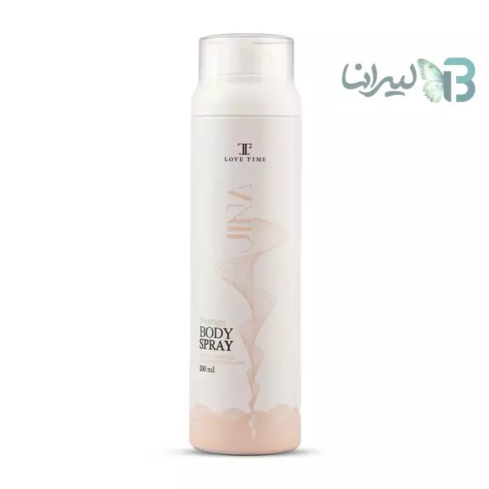 اسپری بدن لاو تایم مدل ژینا زنانه