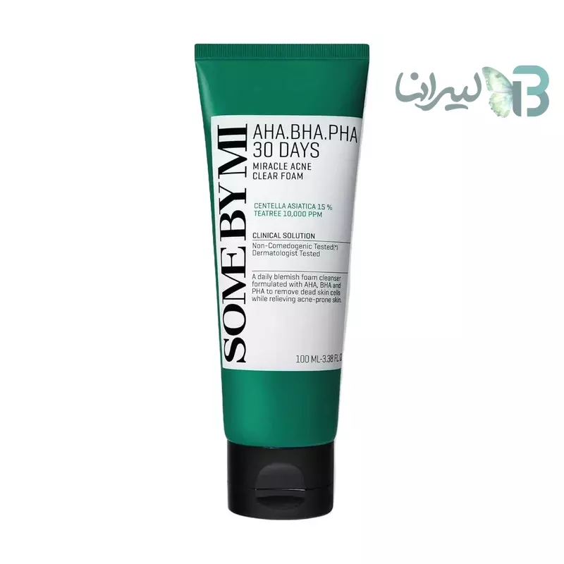 فوم شستشوی صورت سام بای می مدل Miracle Acne مناسب انواع پوست حجم 100 میلی لیتر