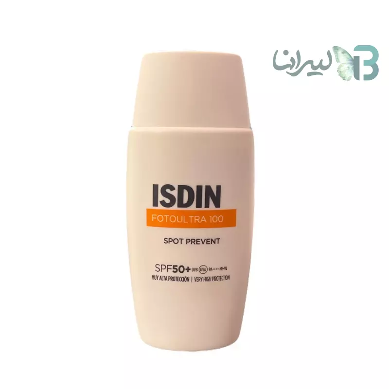 ضد آفتاب ایزدین Spot Prevent SPF50 بی‌رنگ 50ml