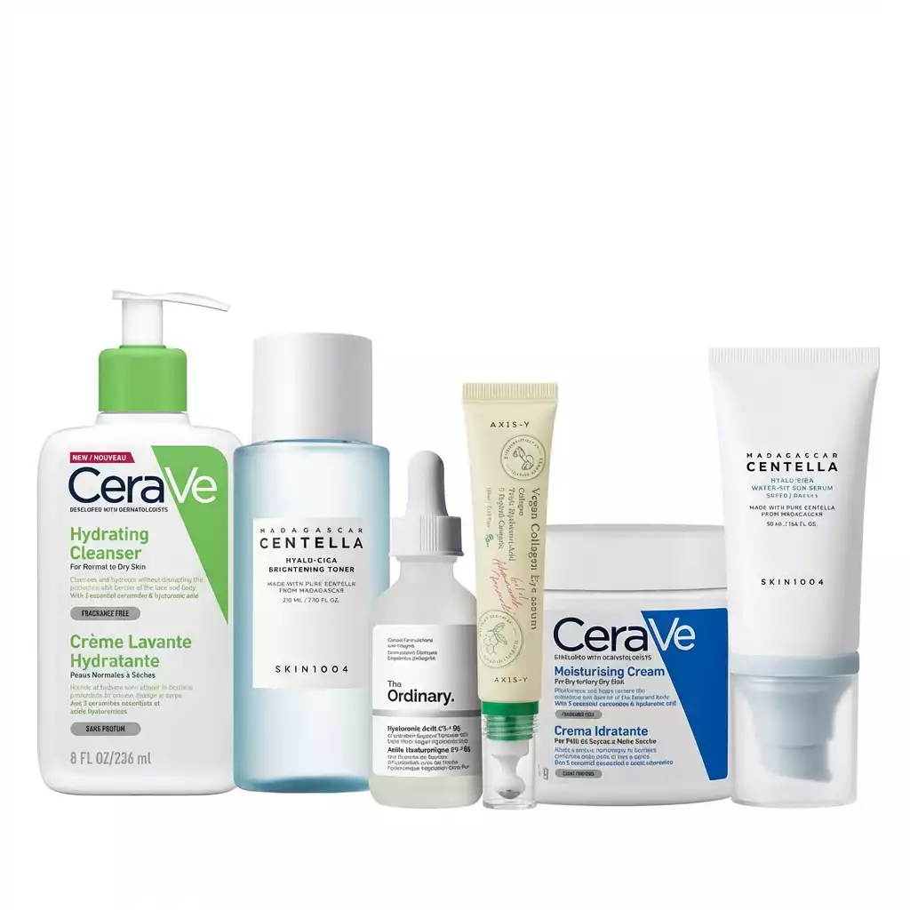 پک روتین پوست خشک درمانی (طلایی)