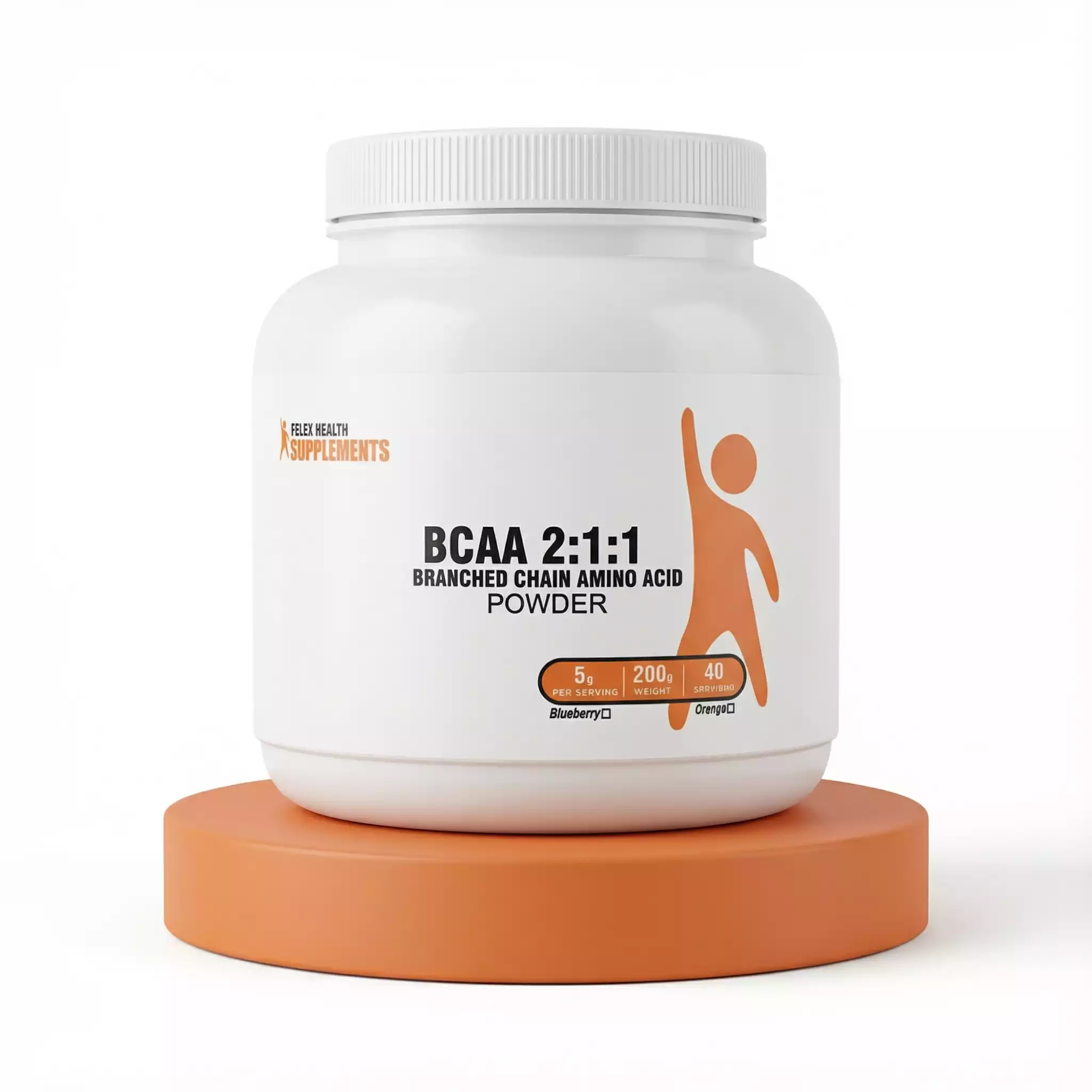 پودر BCAA 2:1:1 فلکس ساپلمنت 300 گرم | Flex BCAA