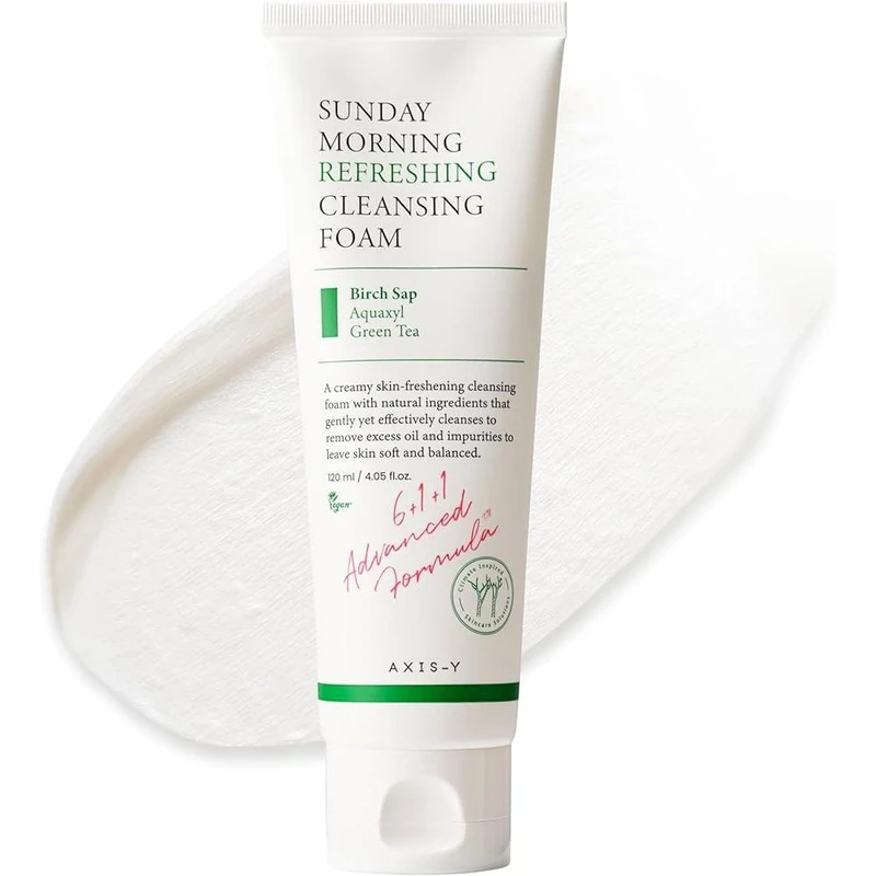 فوم شستشو صورت اکسیس وای مدل Birch_sap حجم 120 میلی لیتر