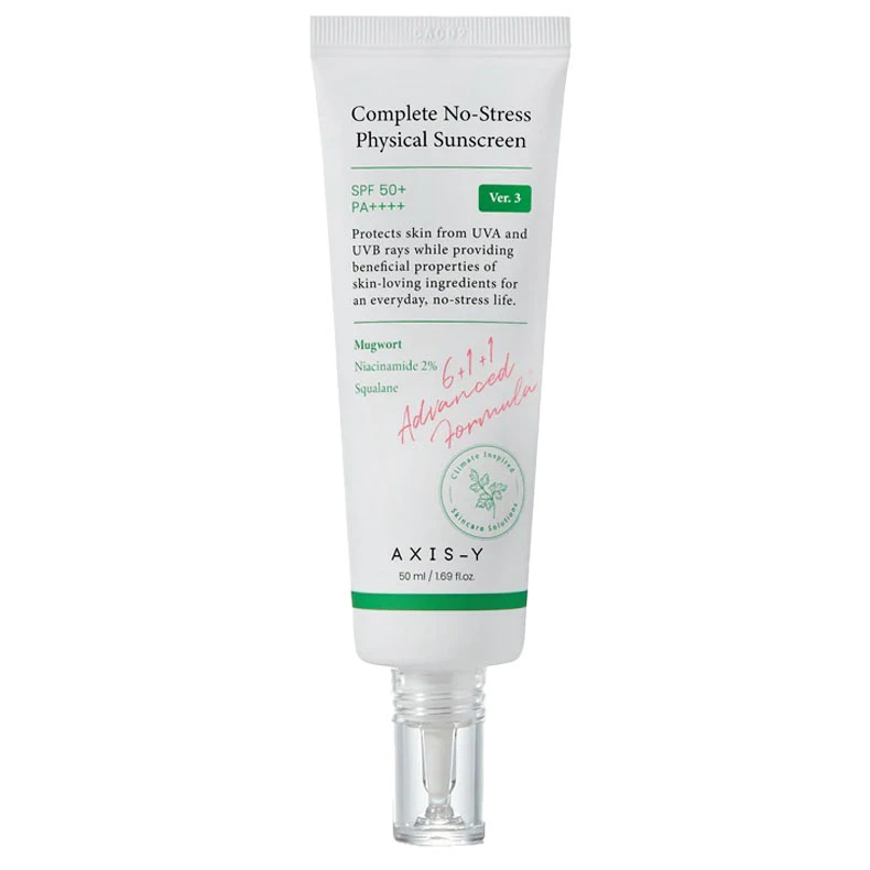 کرم ضد آفتاب بدون رنگ اکسیس وای +SPF 50 مدل Complete No Stress ‌مناسب انواع پوست‌ حجم 50 میلی‌لیتر